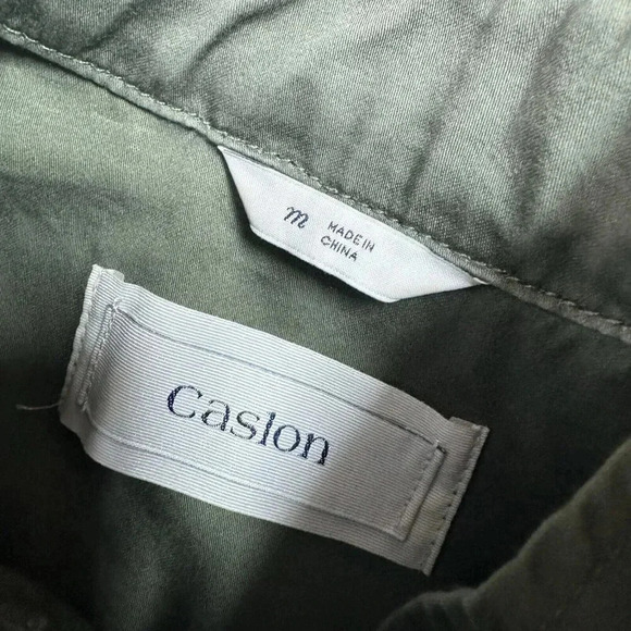 Caslon Jacket Women’s Green Long Sleeve Full Zip Size Medium - Picture 10 of 11